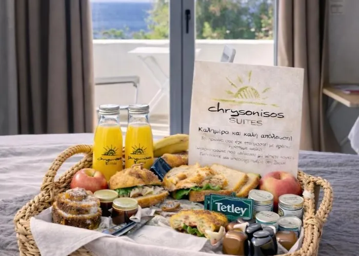 מלון Chrysonisos With Sunset & Seaviews Near *